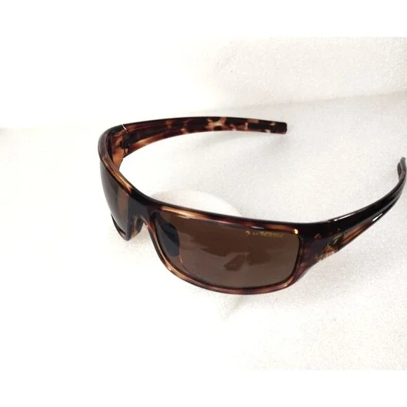Tifosi Sunglasses Bronx Tortise Shell Wrap Sports Cycling Running Outdoor UV400 - Picture 1 of 9